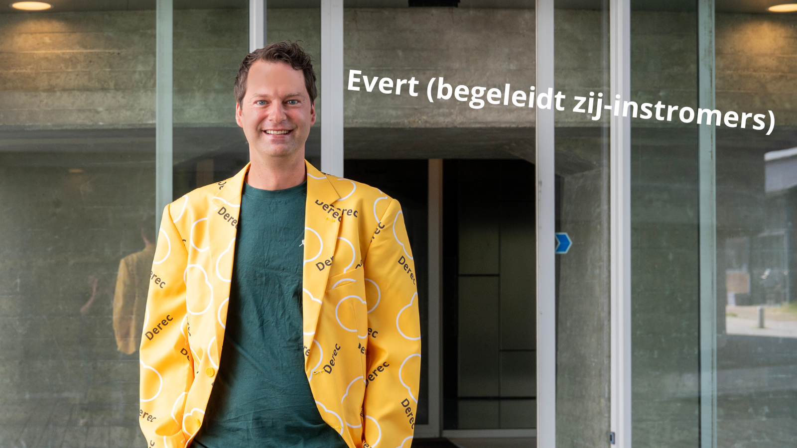 Evert begeleidt zij-instromers in het basisonderwijs bij Derec